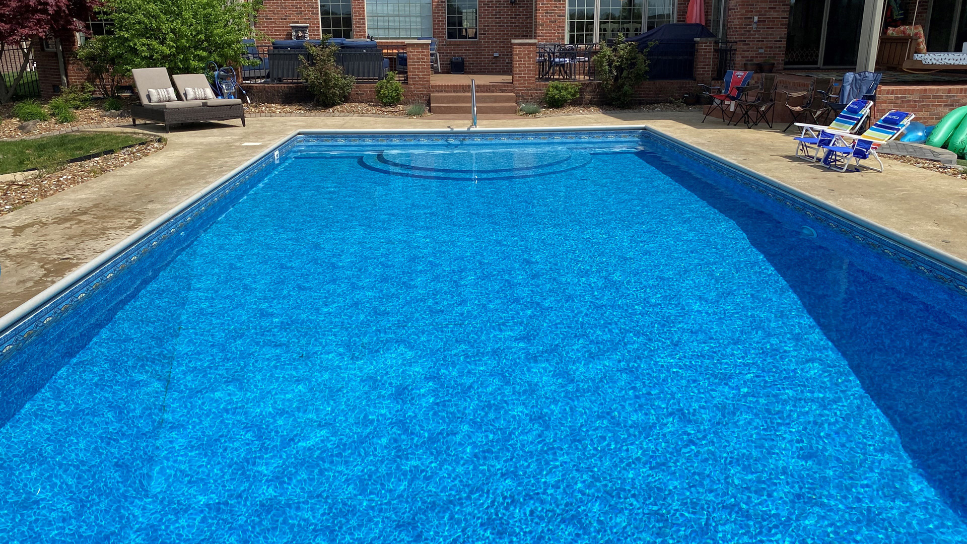 Town and Country Pools - Pool B view from deep end looking towards steps