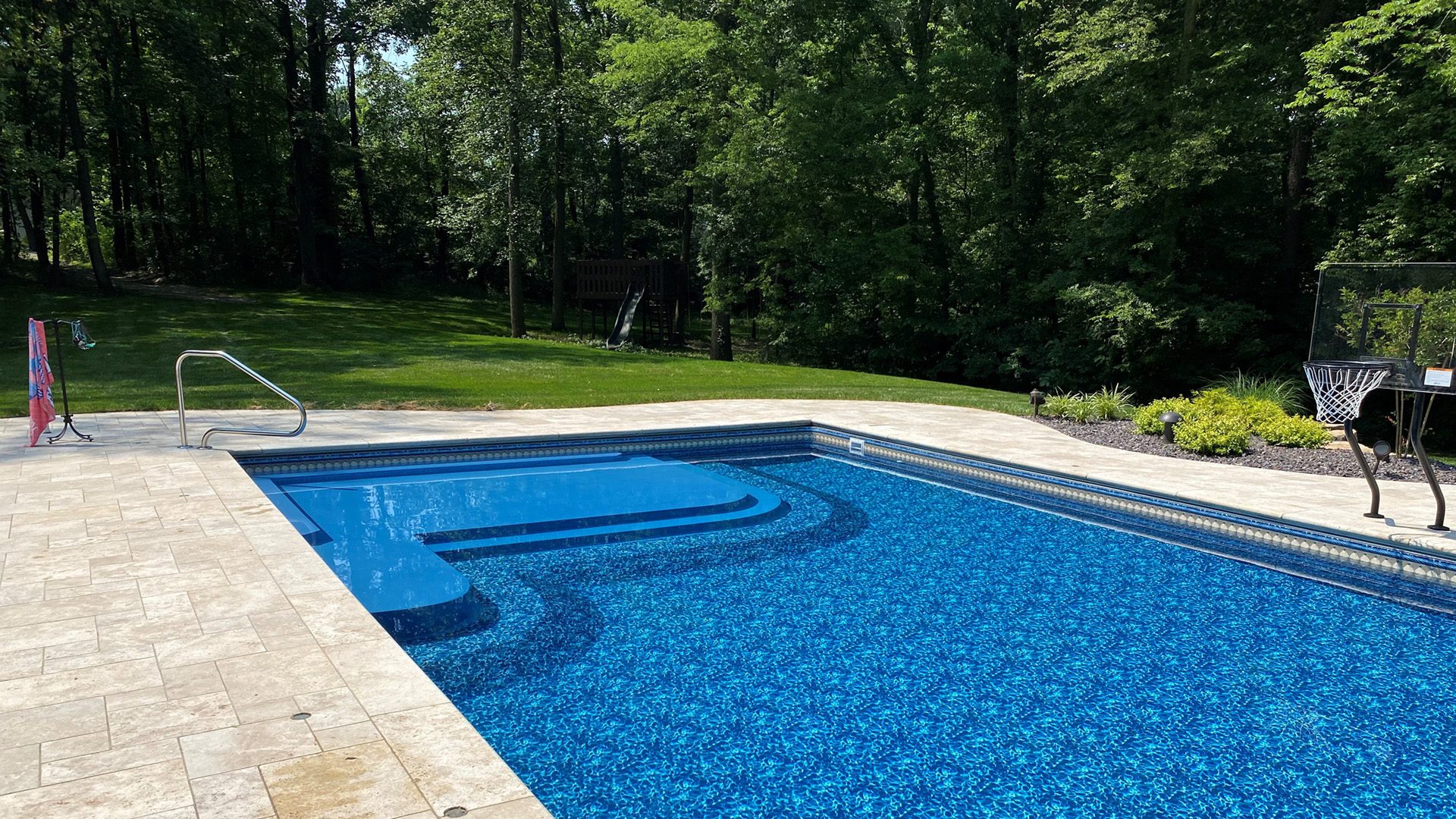 Town and Country Pools - Pool K view of steps